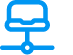 Dedicated Internet access provides a private one-to-one connection