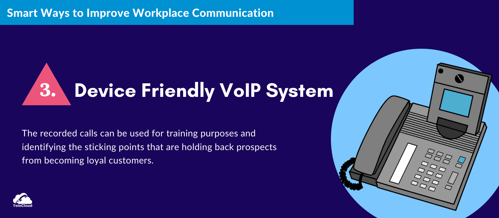 VoIP System to Improve Workplace Communication - TeleCloud